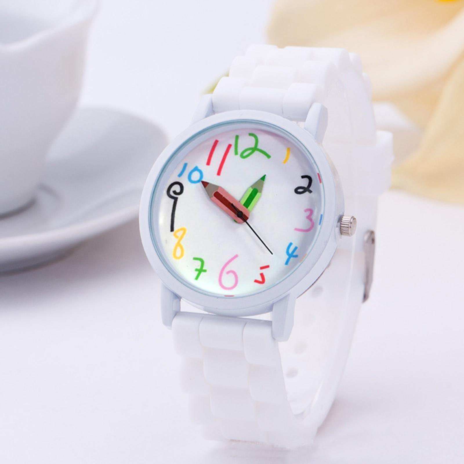 Children Silicone Watch Women Wristwatch for Backpacking Travel Camping
