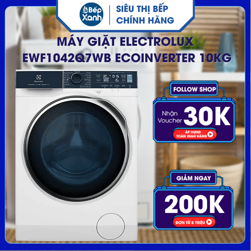 [ Giao Toàn Quốc ] Máy Giặt Electrolux EWF1042Q7WB - Hàng Chính Hãng