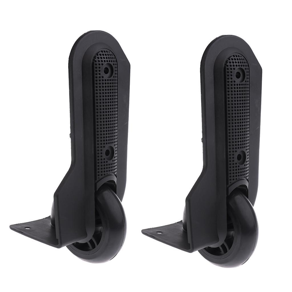 2X 1Pair Replacement Luggage Wheel Suitcase Repair Mute Caster Accessories D047