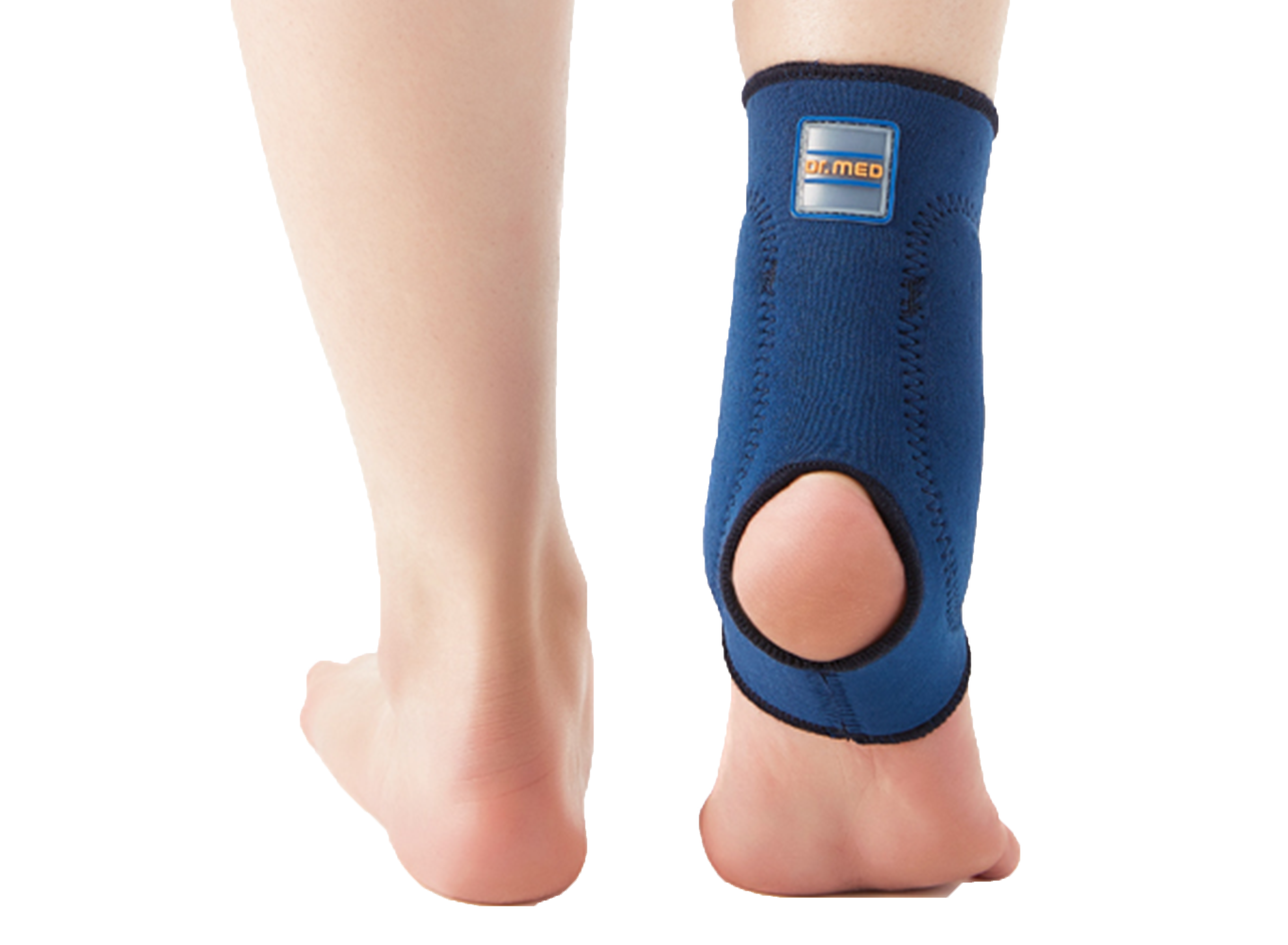 Băng cổ chân mắt cá có đệm Dr.Med DR-A003 nhập khẩu Hàn Quốc bảo vệ chấn thương,viêm gân, xương khớp