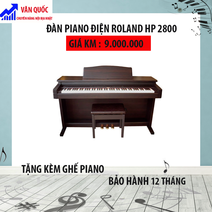 ĐÀN PIANO ĐIỆN ROLAND HP 2800