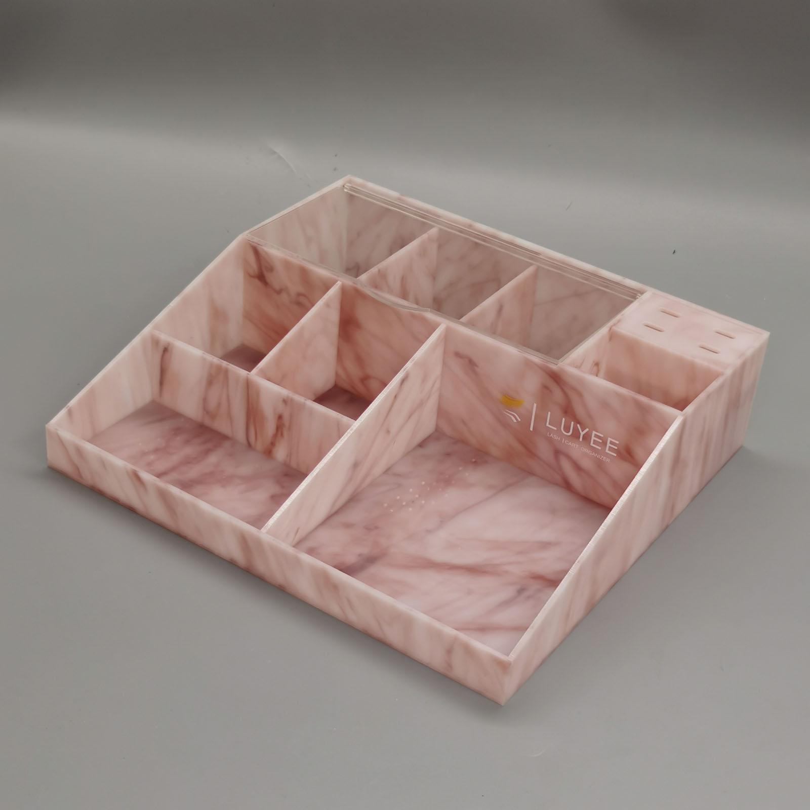 Eyelash Extension Supplies Accessories Tools Organizer Storage Box Stand, Display Storage Box Shelf Holder