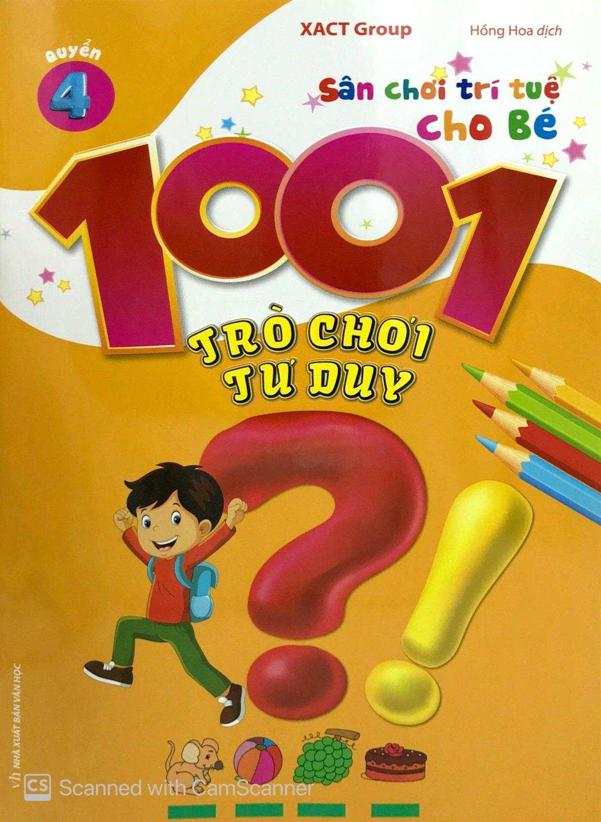 1001 Trò Chơi Tư Duy - Quyển 4