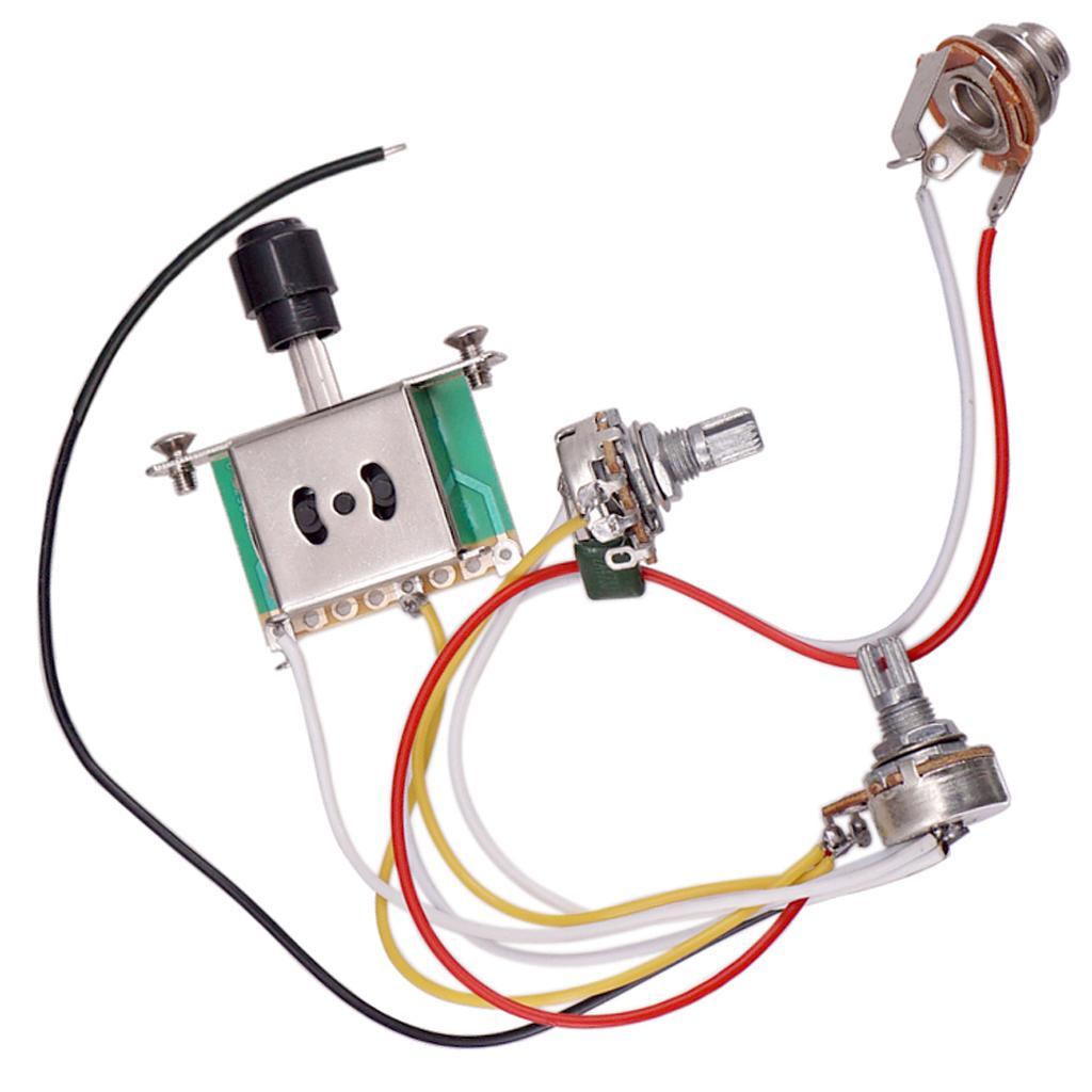 Wiring Harness  1  1  Pot  Switch for Electric Guitar