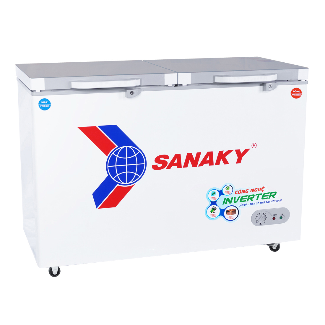 Tủ Đông Kính Cường Lực Inverter Sanaky VH-4099W4K (280L) - Hàng Chính Hãng - Chỉ Giao tại HCM