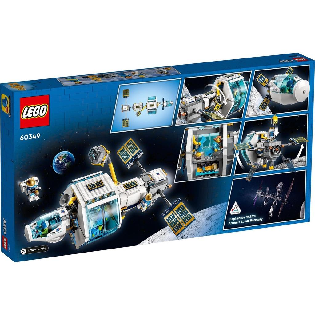 LEGO City 60349 Trạm Nghiên Cứu NASA Mặt Trăng (500 chi tiết)