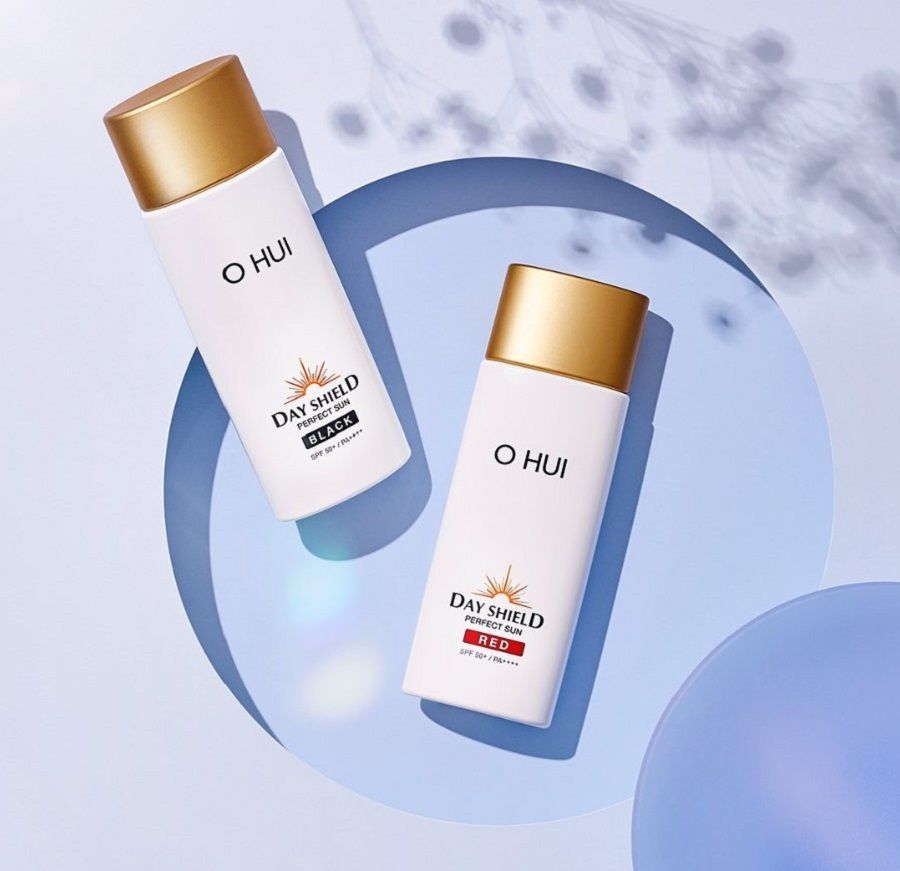 Kem chống nắng OHUI Day Shield Perfect Sun Black 80ml SPF50+/PA++++