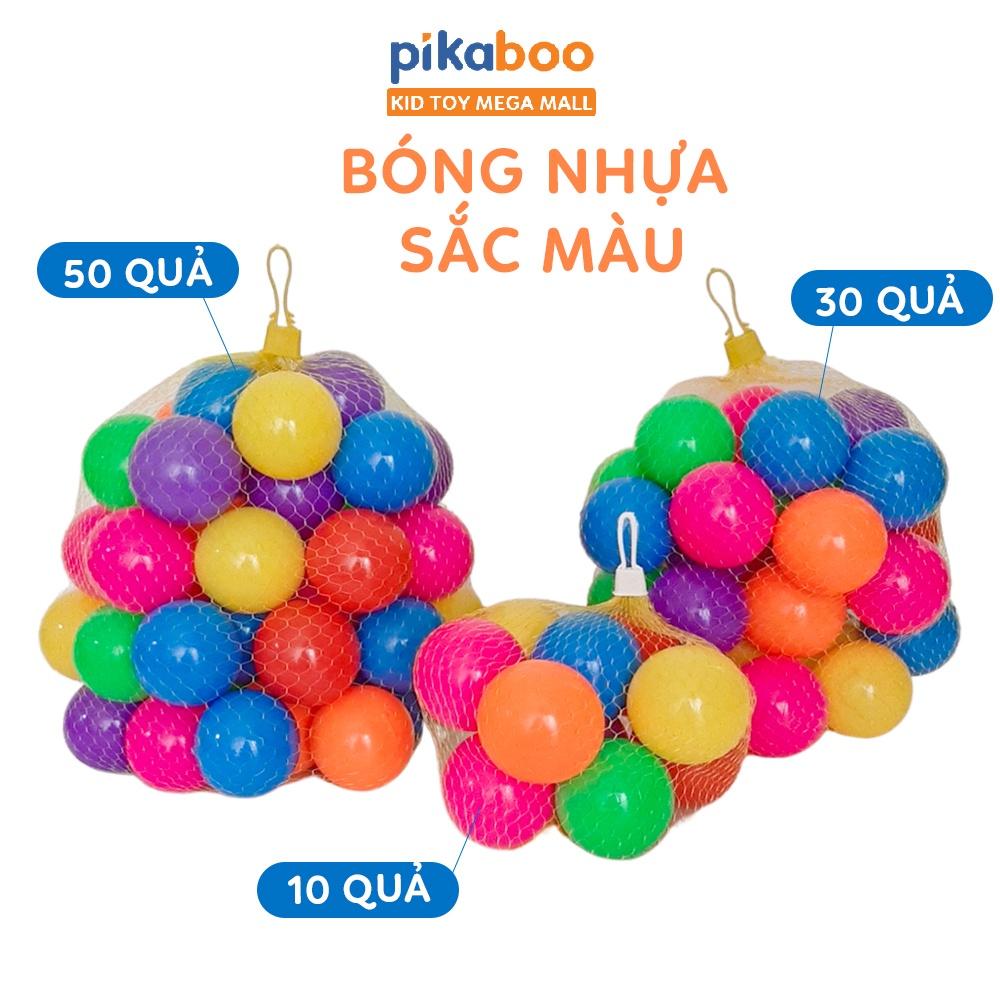 Quả bóng sắc màu đường kính 7cm cho bé vui chơi cùng bể bơi phao trong những ngày hè