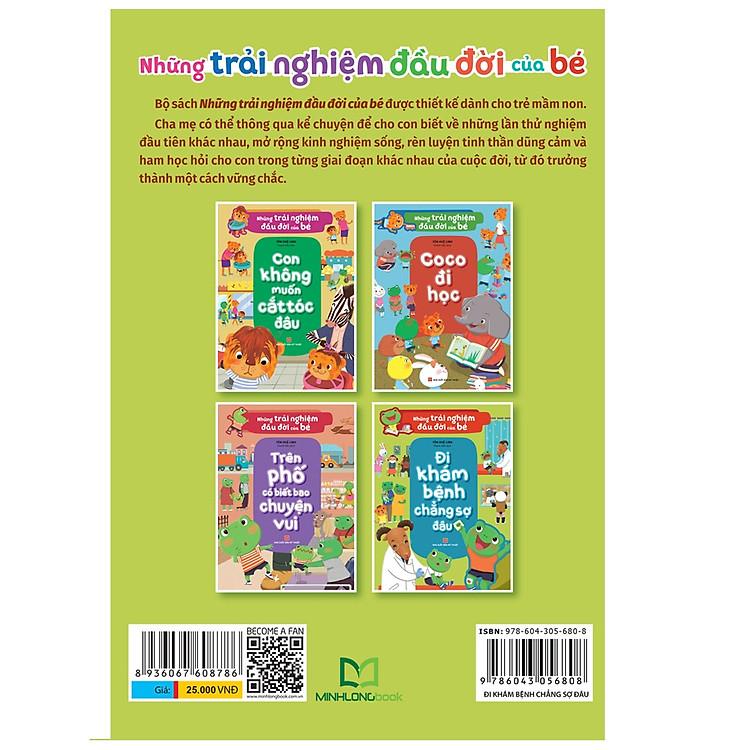 Sách Những trải nghiệm đầu đời của bé