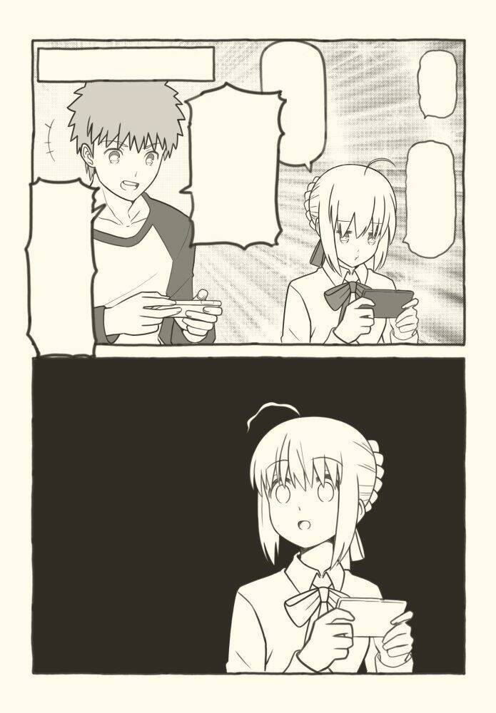 saber-san chơi fgo! chapter 51 26