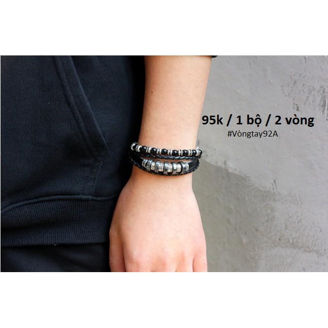 VÒNG TAY NAM NỮ COMBO 2 VÒNG