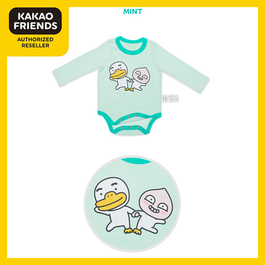 Bộ Bodysuit Baby Tube &amp; Apeach Kakao Friends Chính Hãng