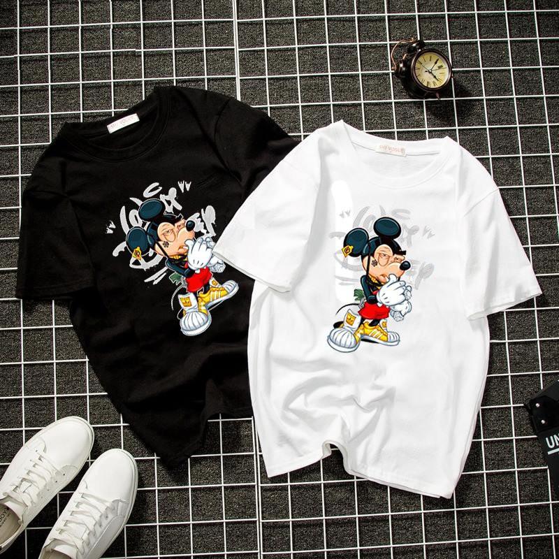 Áo thun unisex form rộng hypebeast style cá tính vải dày mịn 2019T1468