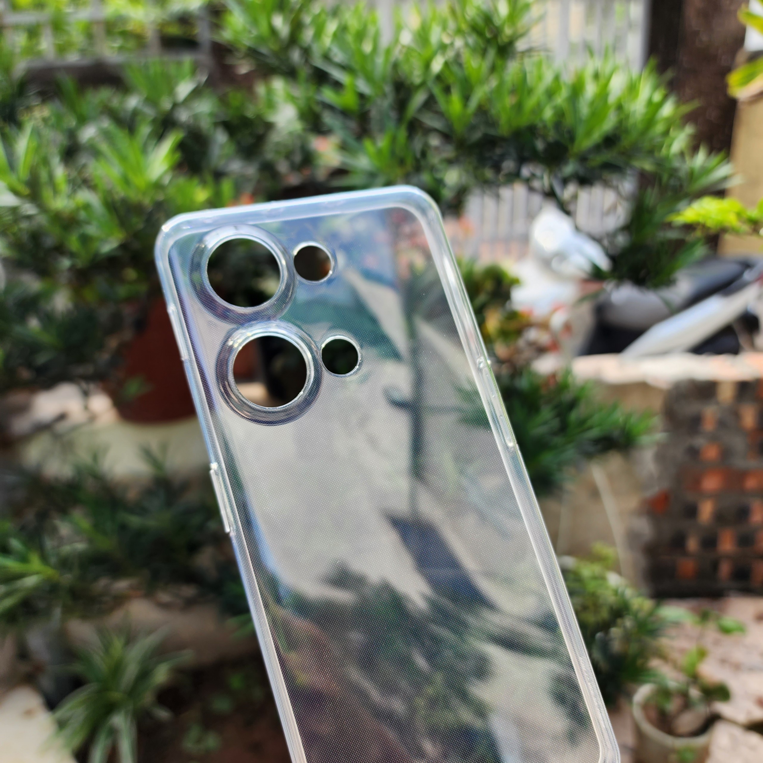 Ốp Lưng Dẻo Trong Suốt cho Oneplus ACE 2V ôm khít máy, Có Gờ Bảo vệ camera.
