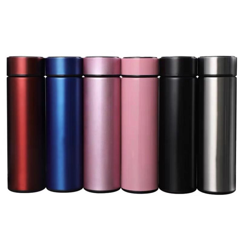 Bình giữ nhiệt đo nhiệt độ cảm ứng lõi lọc inox 304 cao cấp 450 ml