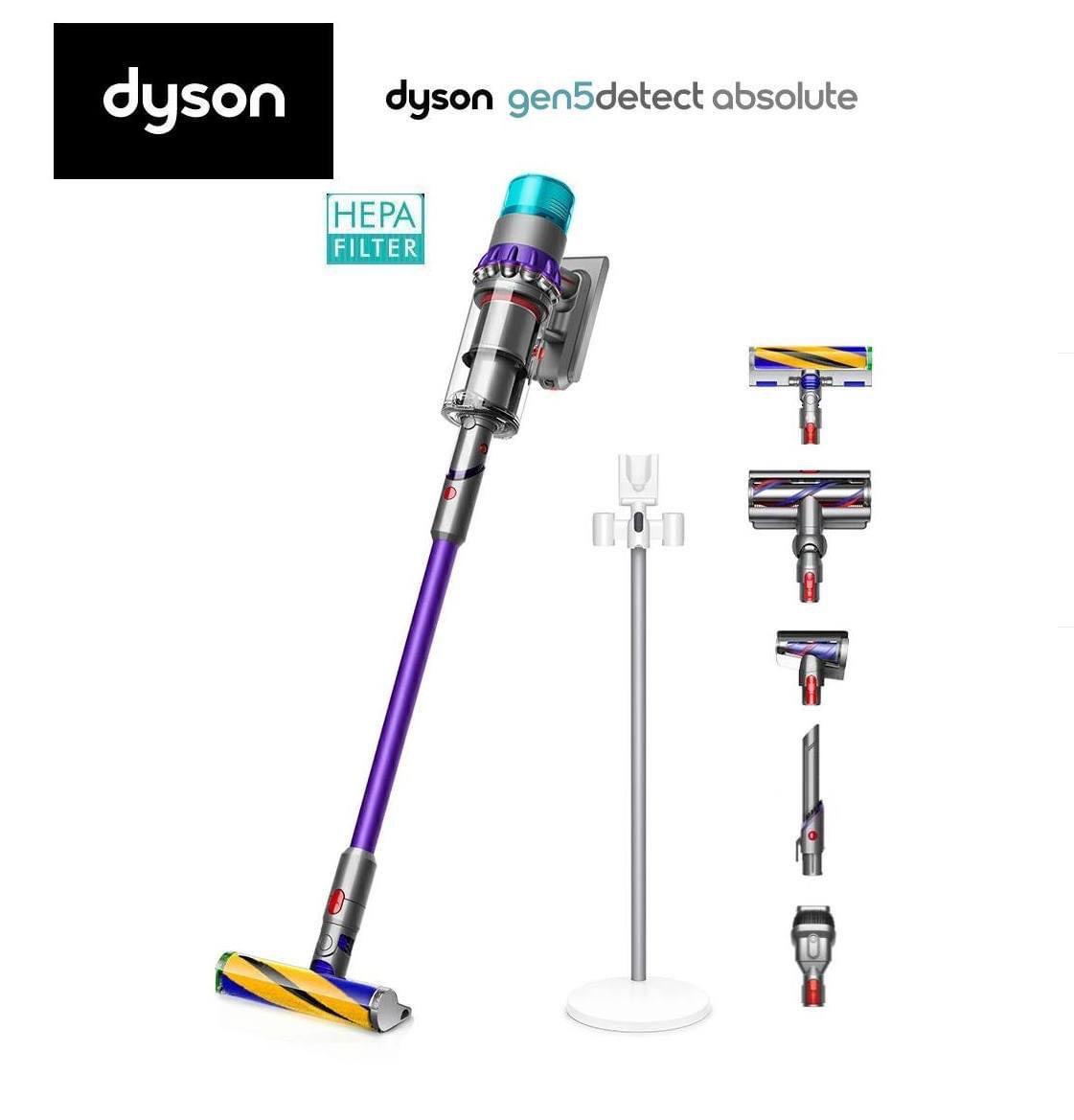 Máy hút bụi Dyson Gen5 detect Absolute - Model 2023 cao cấp xịn xò nhất nhà Dyson Hàng chính hãng