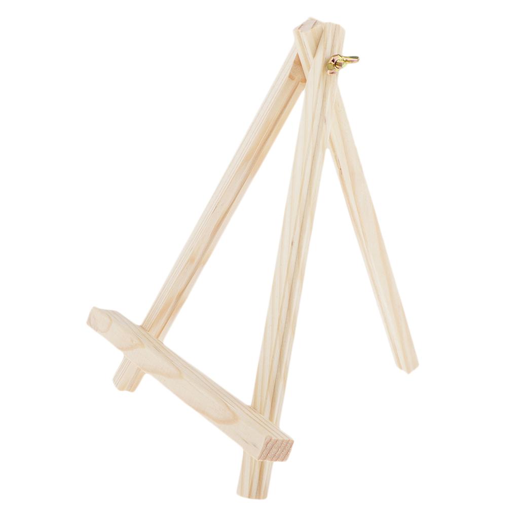 Gỗ Mini Tripod Easel Hình Tranh Đỡ cho Nghệ Sĩ Học Sinh Sinh Viên