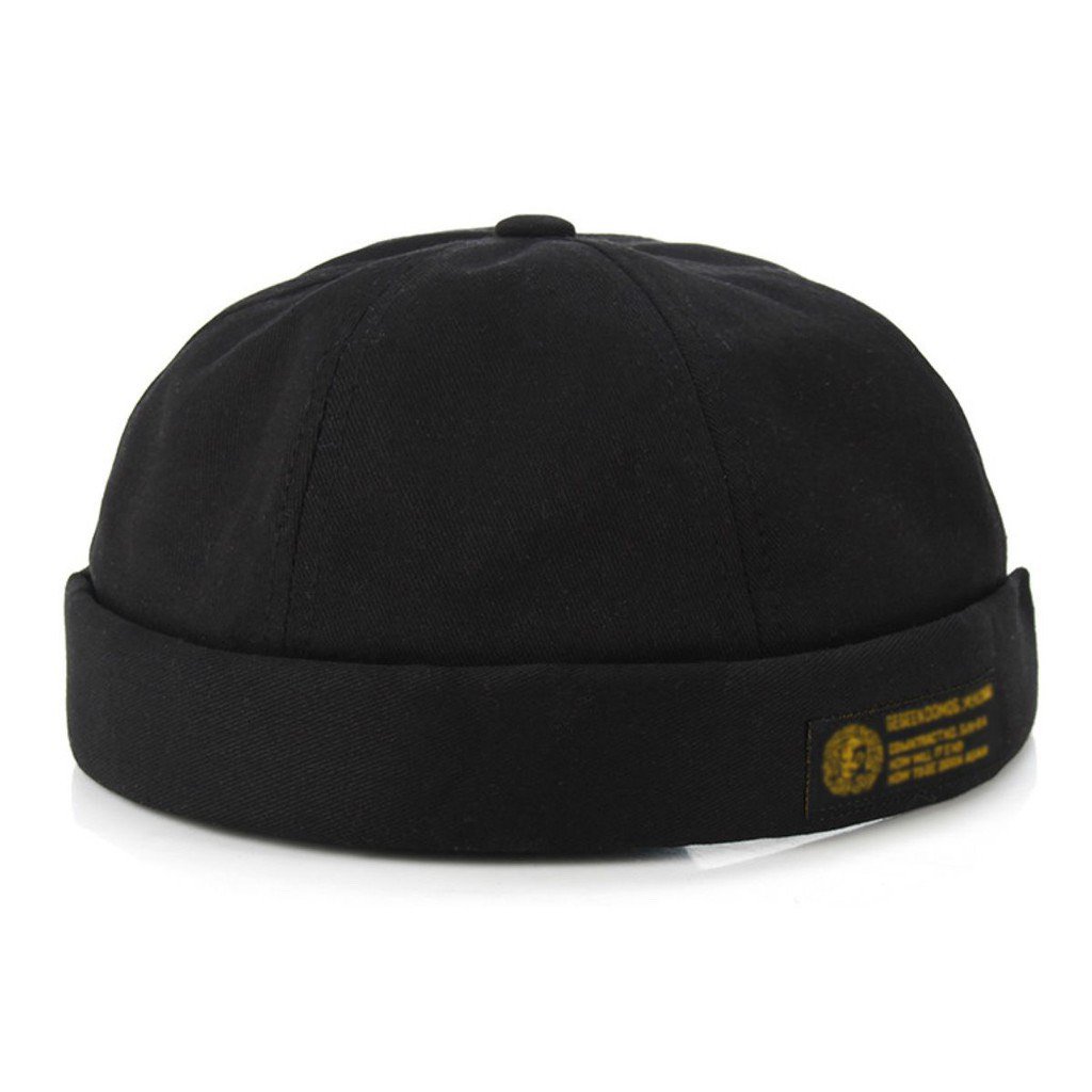 Mũ Nồi Nũ, Nón Mũ Tròn Nam, Mũ Beret Retro Không Vành Phong Cách Hiphop Cực Hot MD09