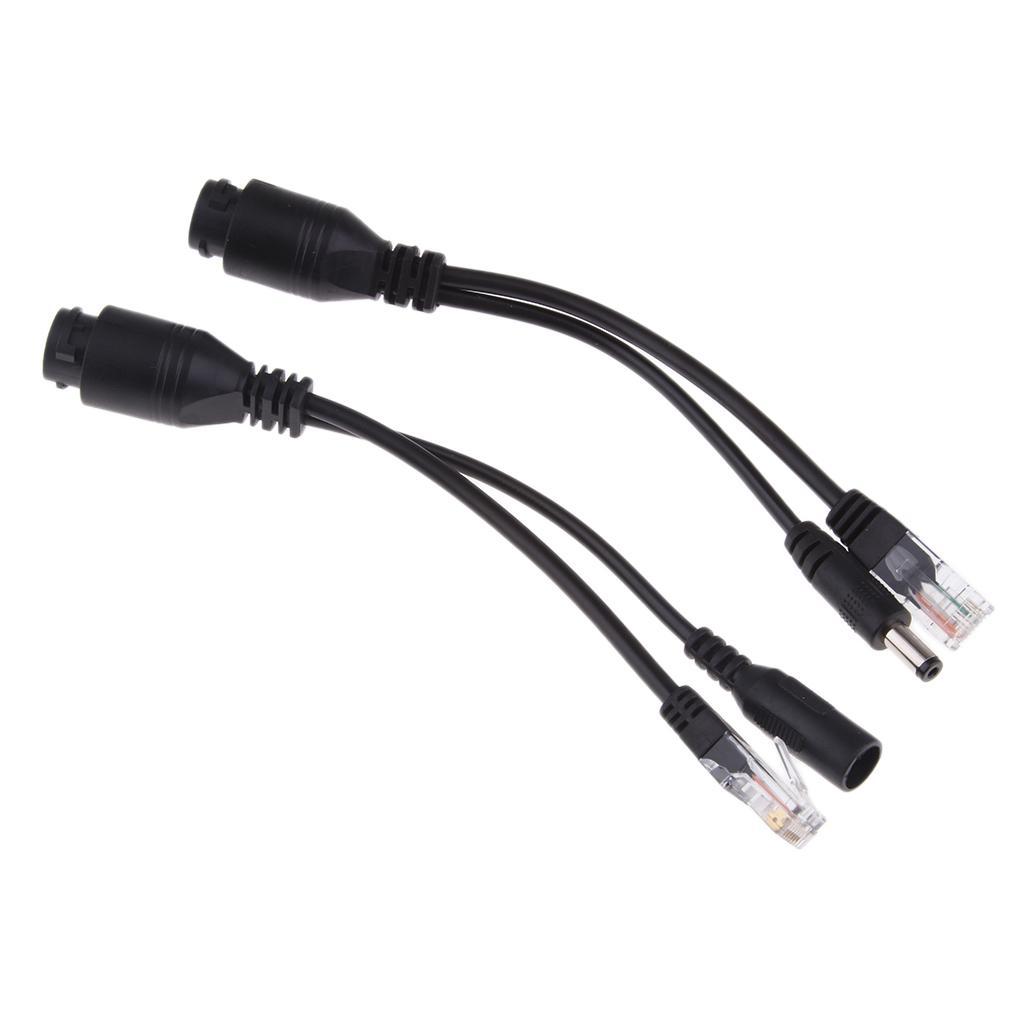 Passive Power Over Ethernet Adapter POE Cable Splitter