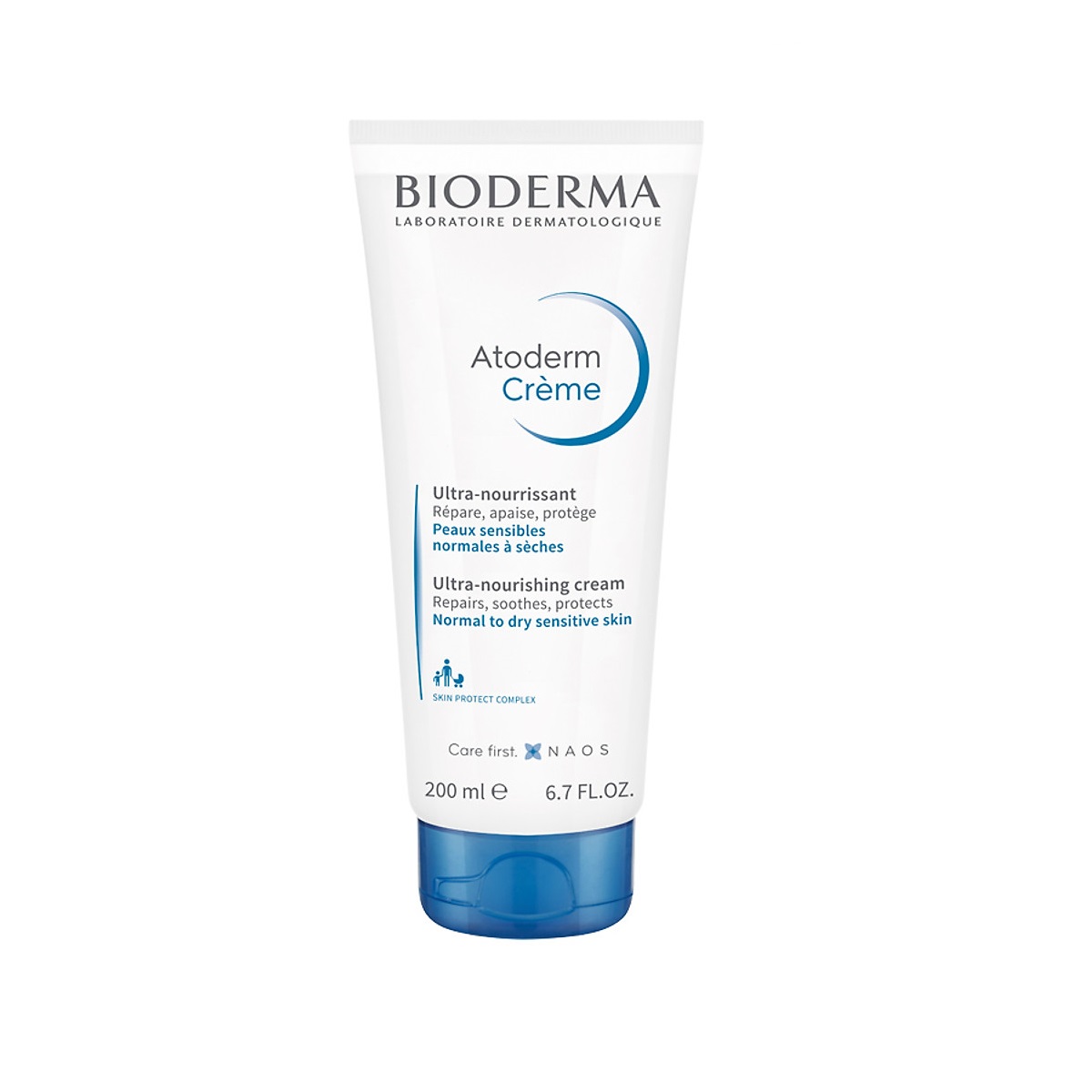 Kem Dưỡng Ẩm Cho Da Thường Và Da Khô Nhạy Cảm Bioderma Atoderm Crème - 200ml