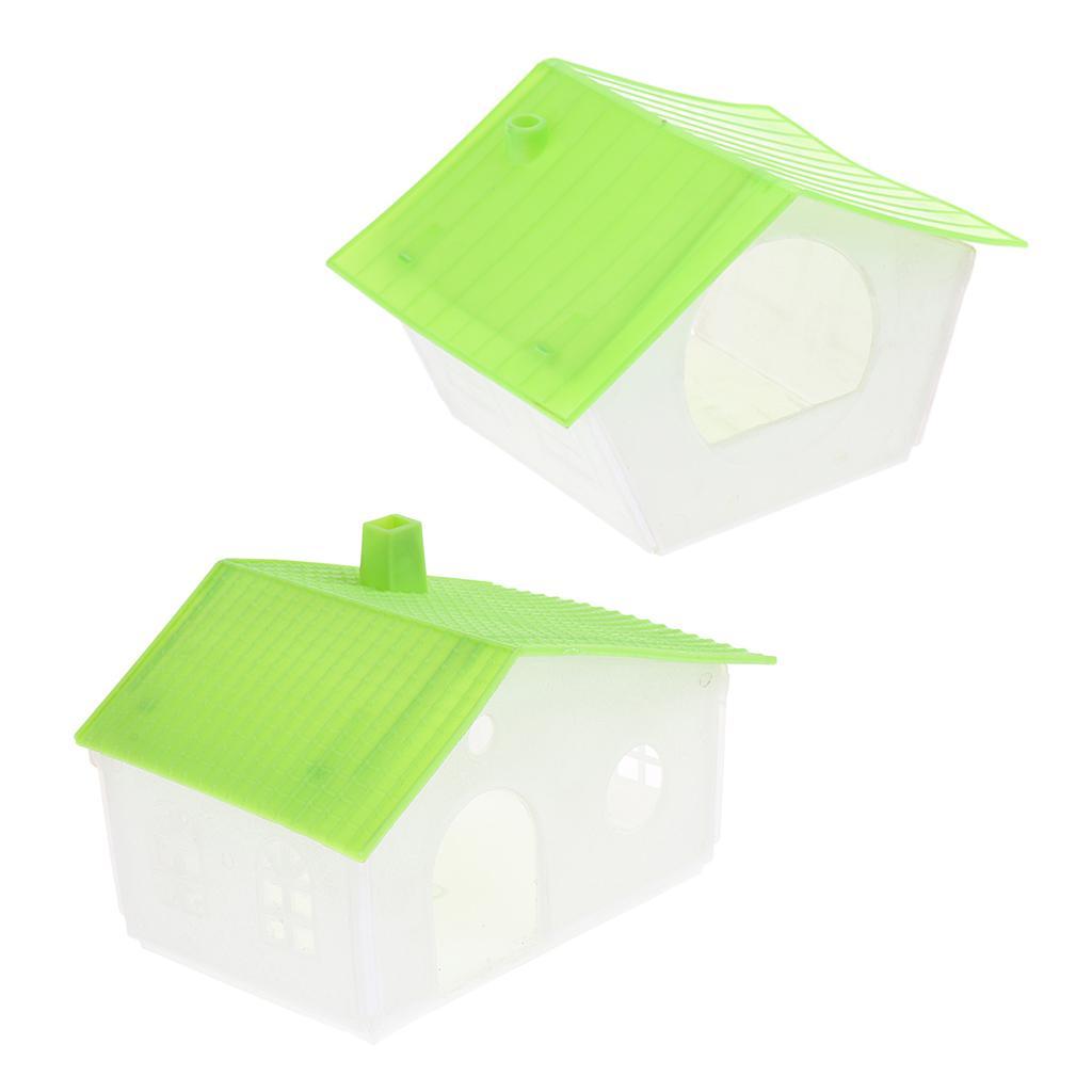 Parakeet Nest Box Bird House Budgie Breeding Box for Bird Cage S01