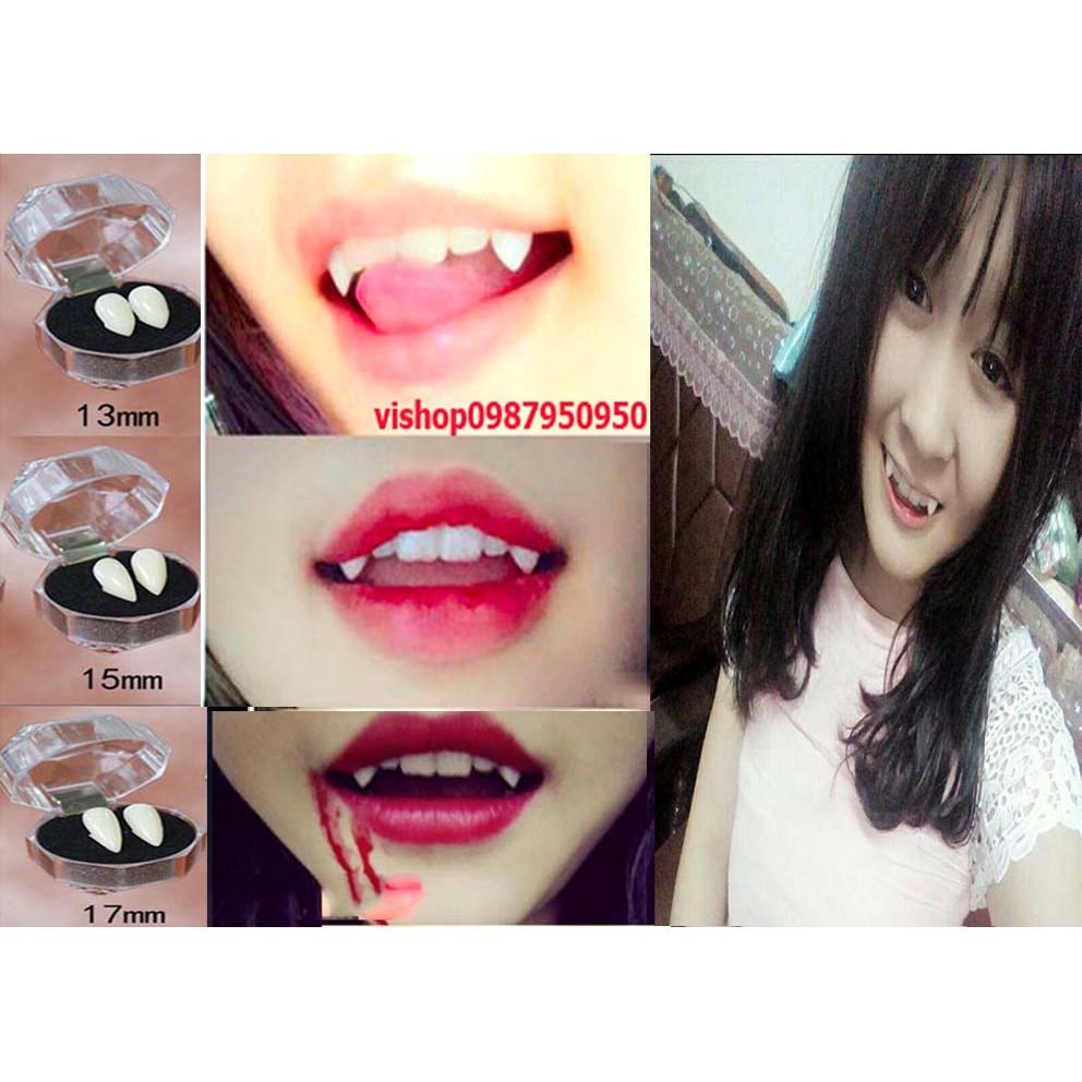 RĂNG NANH GIẢ RĂNG KHỂNH TẶNG KÈM KEO GẮN TRỊ GIÁ 50K