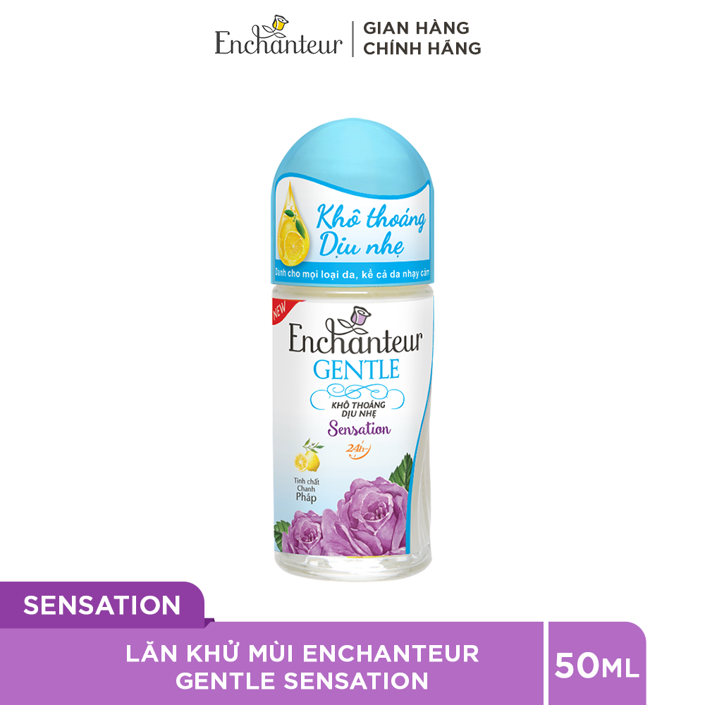 Lăn khử mùi Enchanteur Gentle Charming/Sensation/Delightful 50ml