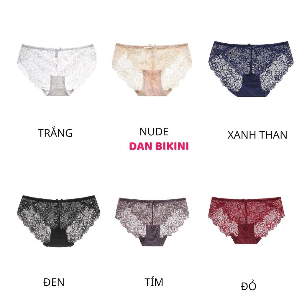 Quần Lót Nữ ️️ Quần Lót Ren xuất Nhật mền mại thoáng khí - Quần Lót Nữ ren trong suốt viền bèo sexy mã 903