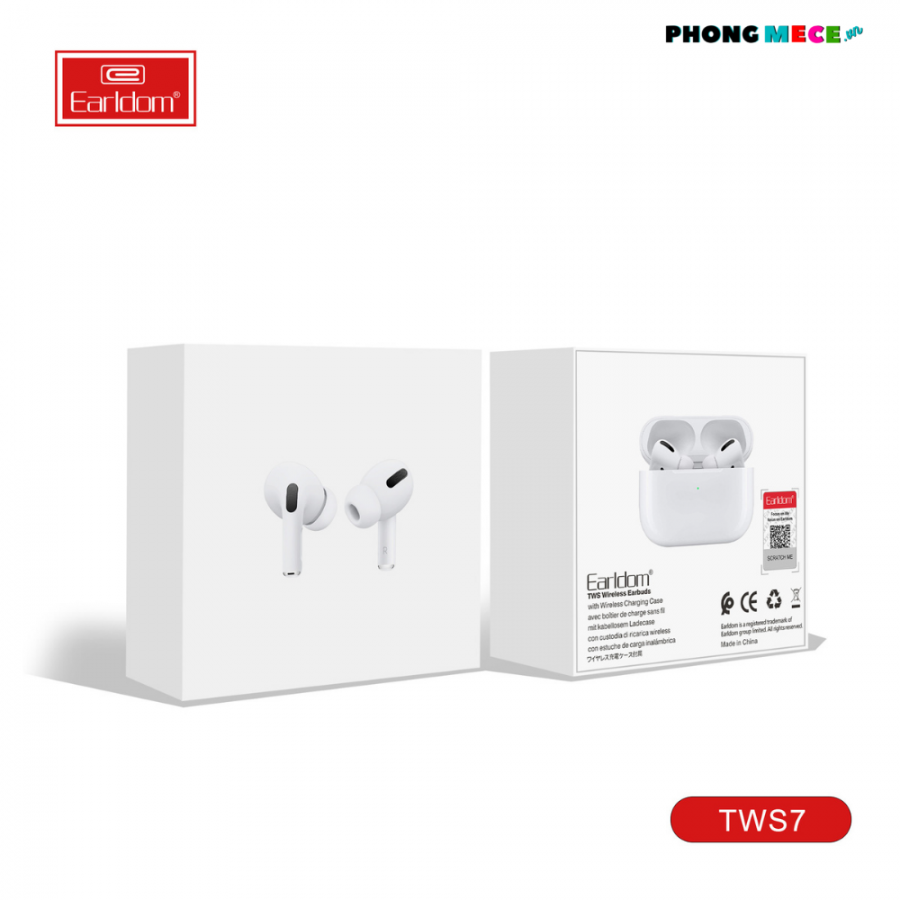 Tai Nghe Bluetooth Wireless TWS7 - Tai Nghe Nhét Tai Không Dây Tự Động Kết Nối - Chạm Cảm Ứng