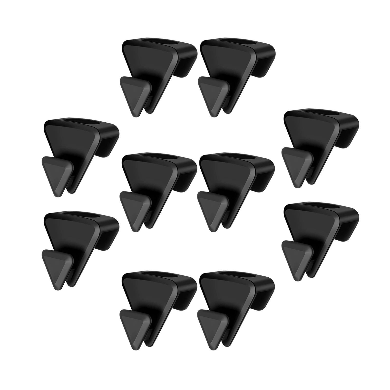 10 Pieces Heavy Duty Clothes Hanger Connector Hooks for Coats Belts Scarves