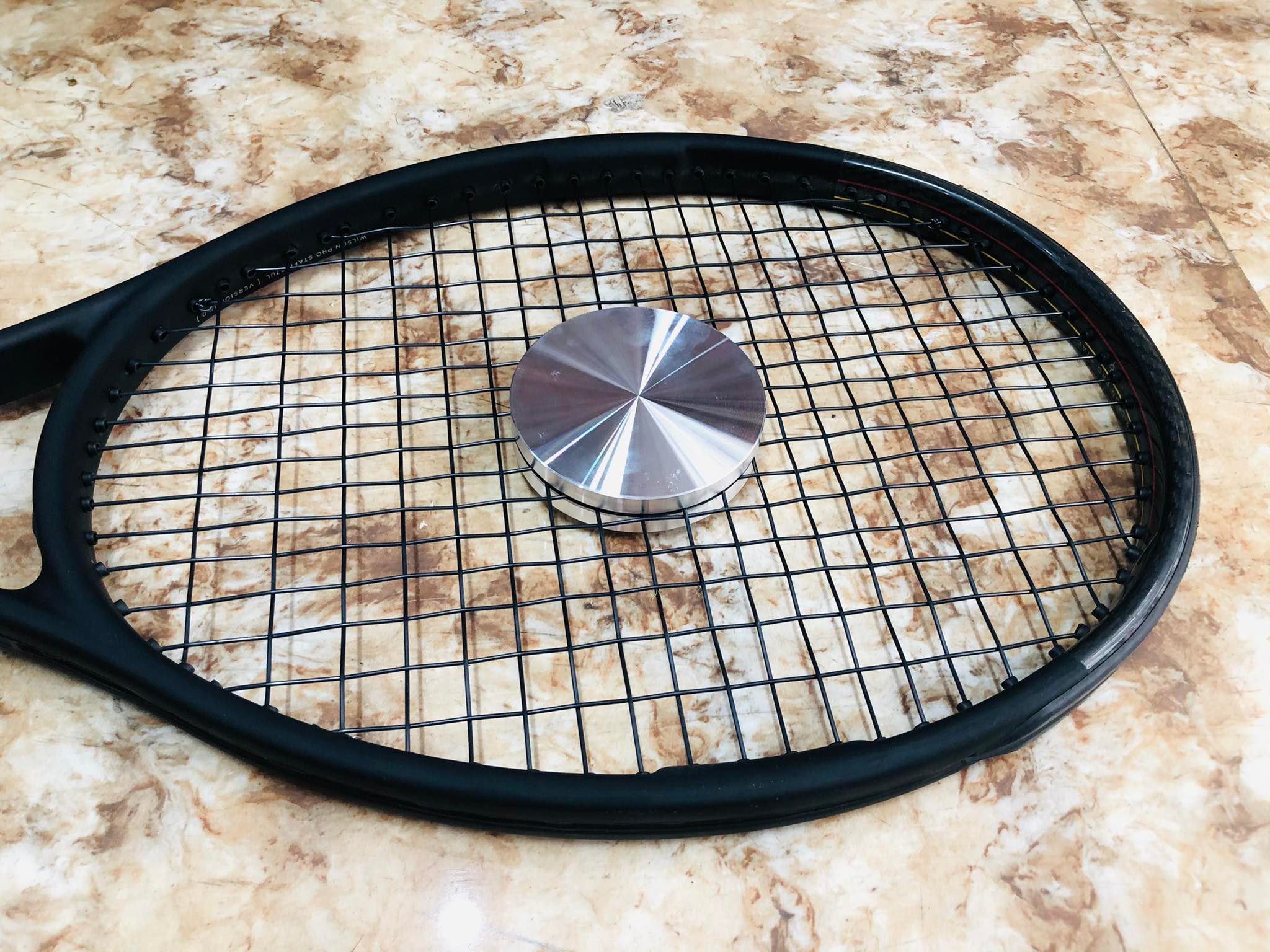 Dụng cụ luyện vung vợt tennis racquet drop assistant