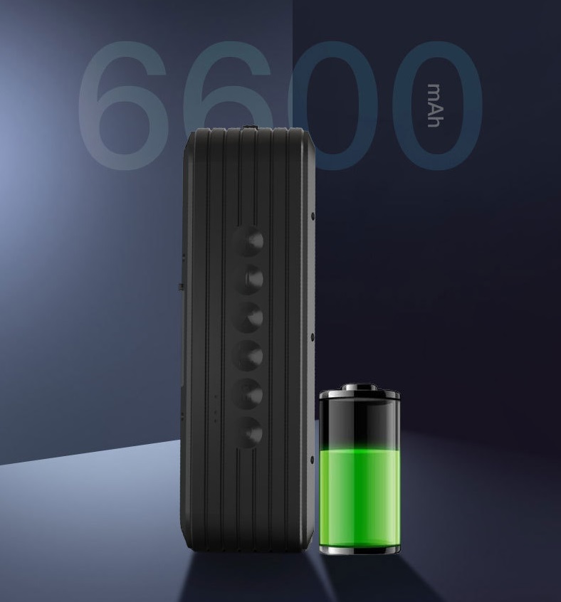 Loa Bluetooth 40W công suất lớn Super Bass chống nước IPX7 pin 6600MAH sạc nhanh Type C công nghệ AI Hàng Chính Hãng PKCB06