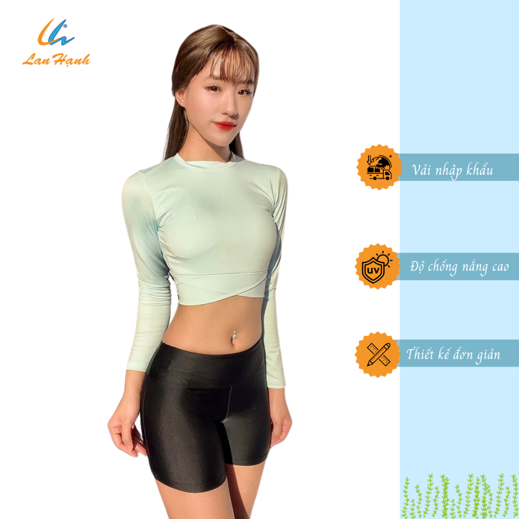 Aó Tập Nữ Tay Dài 70076 Lan Hạnh