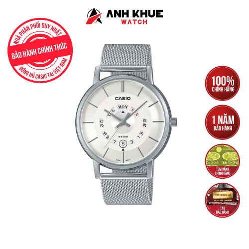 Đồng hồ Casio Nam General Dây Kim Loại MTP-B135M-7AVDF