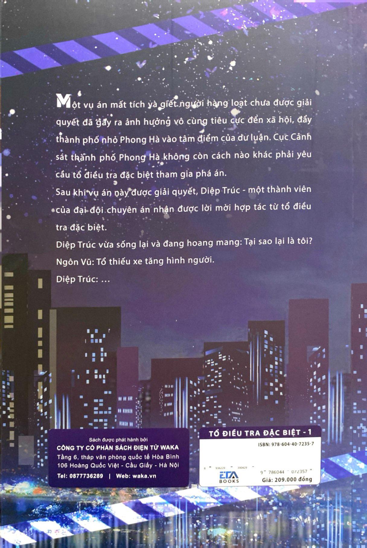 Sách - Tổ Điều Tra Đặc Biệt - Tập 1