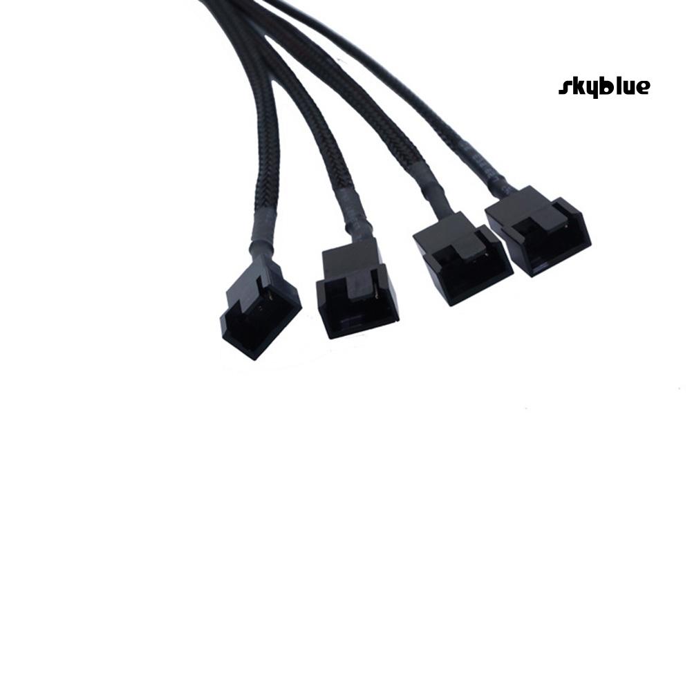 Dây cáp nối dài cho quạt tản nhiệt máy tính 4Pin sang 4 3/4Pin