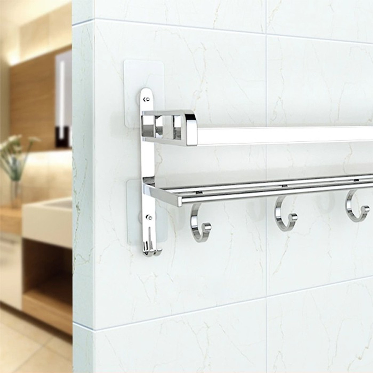 Combo 30 Miếng dán Ốc Vít OV03 cường lực giúp gắn giá kệ không cần khoan tường dài 14mm, đường kính 4mm