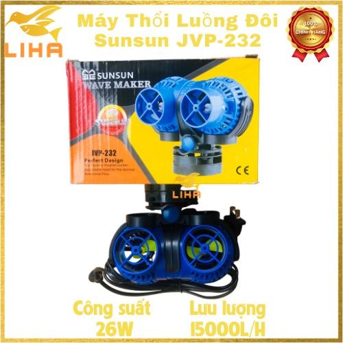 Máy Thổi Luồng Đôi Sunsun JVP-232 (26W - 15000L/H) - Máy Tạo Sóng Cho Bể Cá