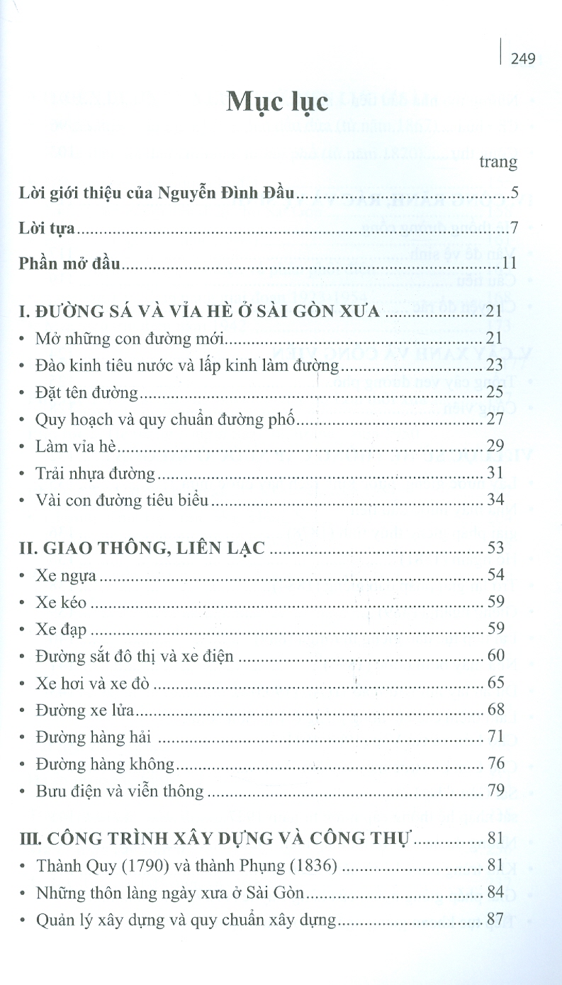 Hạ Tầng Đô Thị Sài Gòn Buổi Đầu (Tái bản có chỉnh sửa, bổ sung)