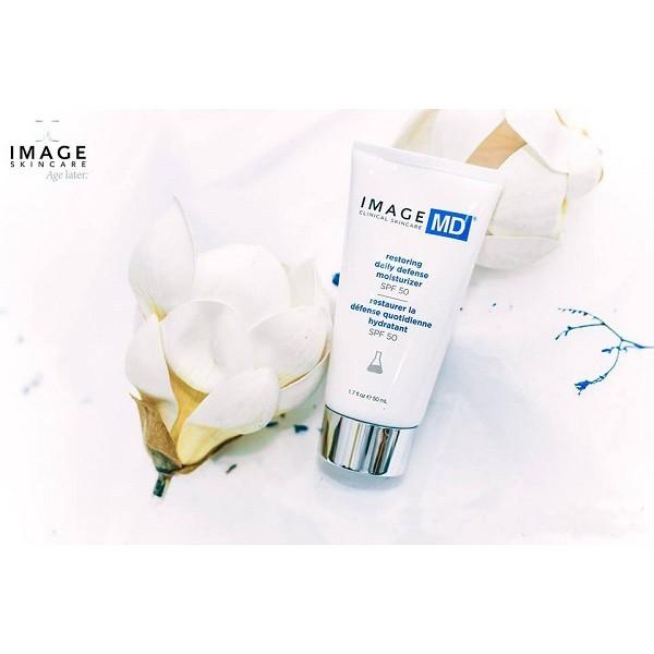 Kem Chống Nắng Chống Lão Hóa Da Image MD Restoring Daily Defense Moisturizer SPF 50+