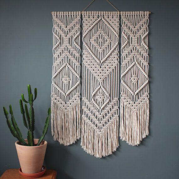 Mành treo tường trang trí Macrame