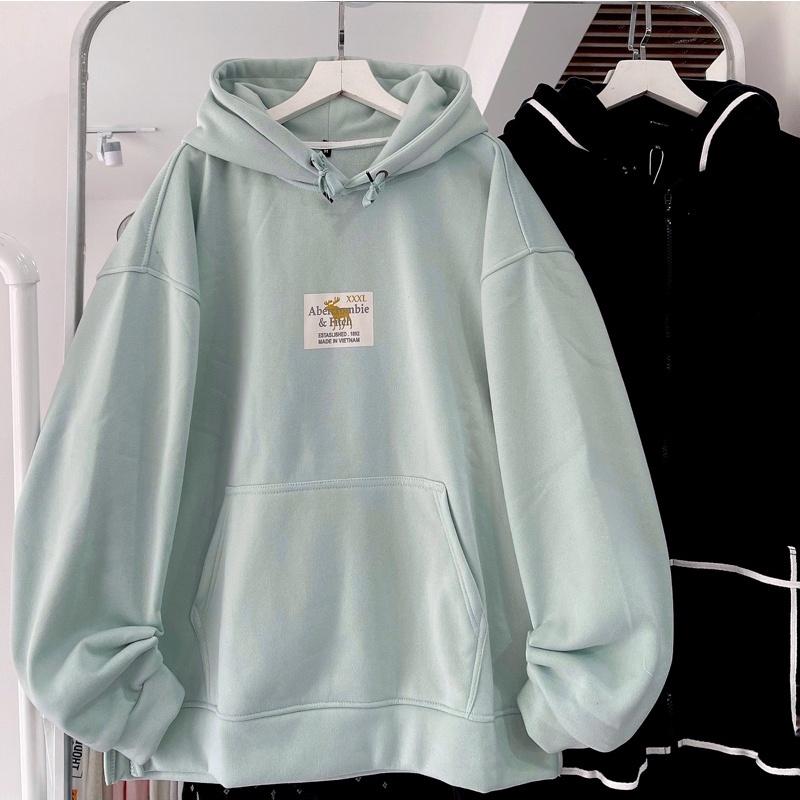 Áo hoodie logo ô vuông ảnh thật unisex ( nam nữ mặc đều được