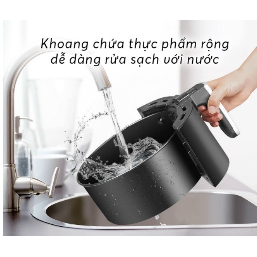 Nồi Chiên Không Dầu Dung Tích Lớn - Nồi Chiên Không Dầu Chống Dính Cao Cấp