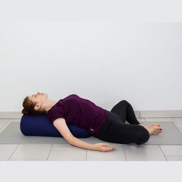 Gối Yoga phục hồi hỗ trợ cơ thể - Gối Yin - Gối Trụ Tròn