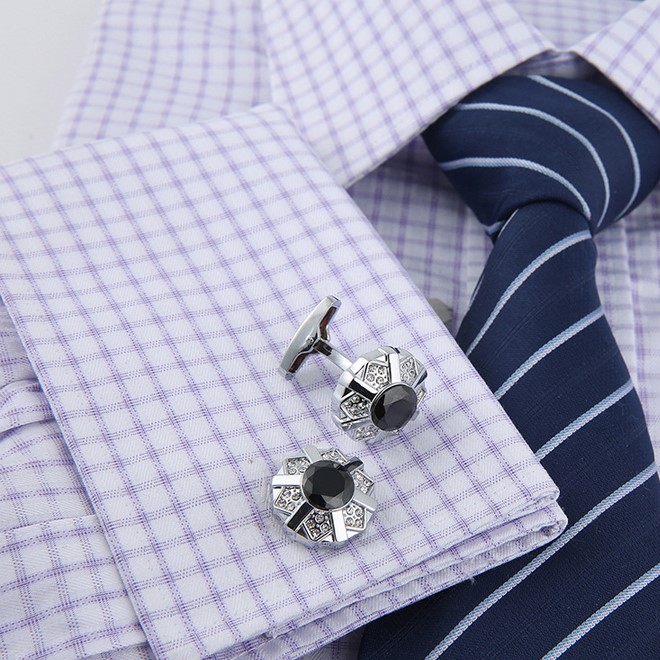 Khuy Măng Sét, Cufflink Cao Cấp QT2043