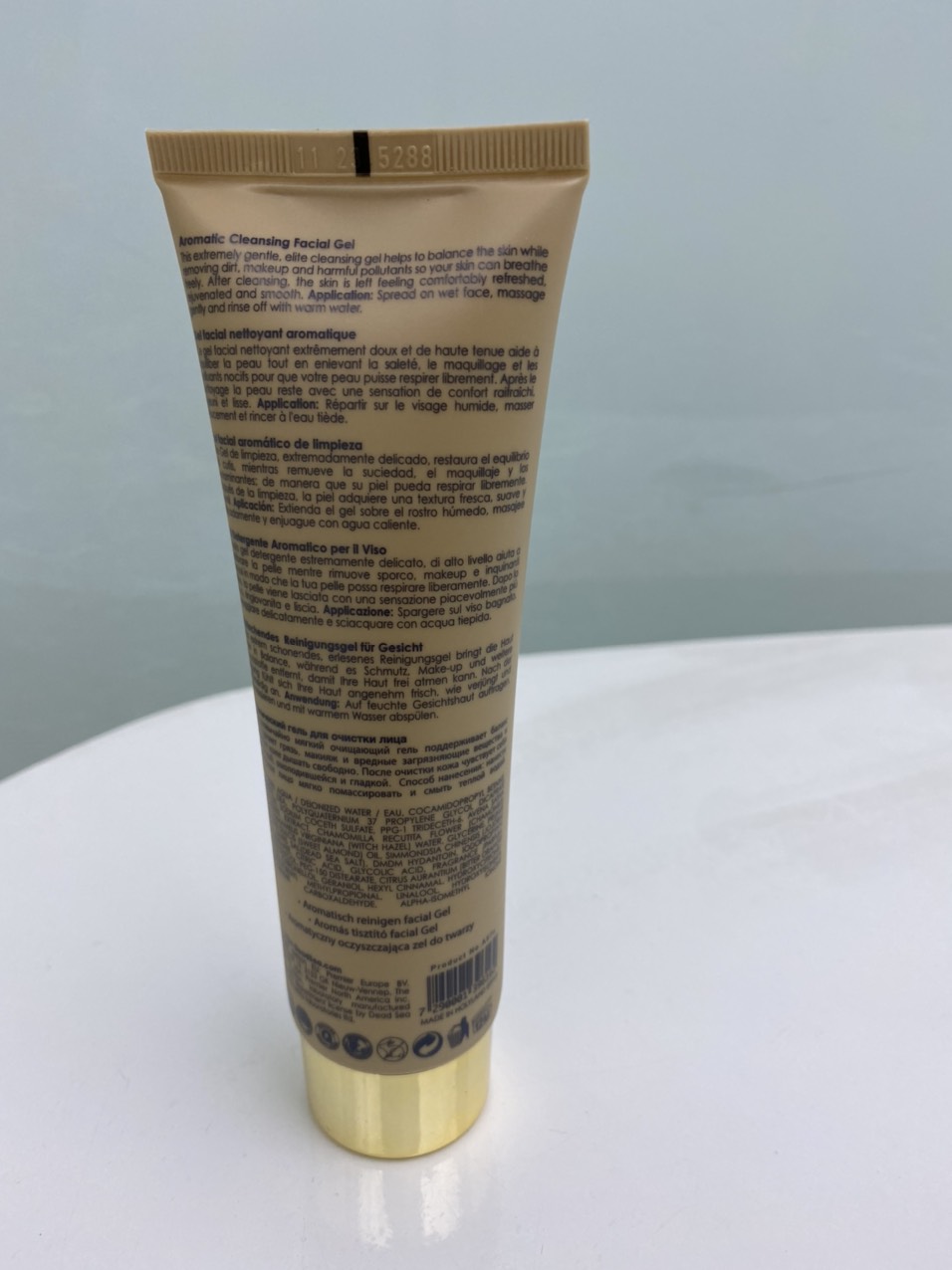 Gel rửa mặt nâu Premier by dead sea 125ml