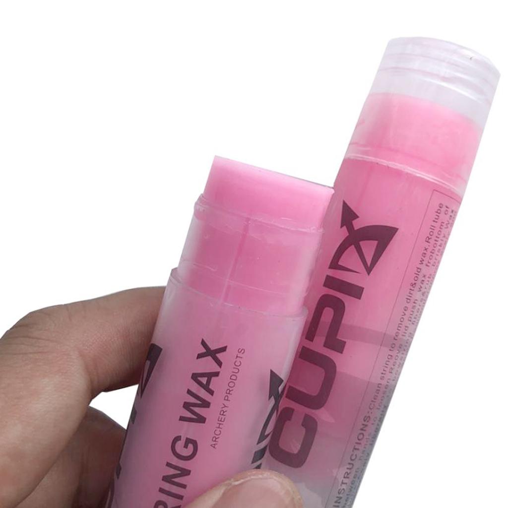 Pink Archery Bow String Wax Protector Lube Tube Bow String Waxed Maintenance