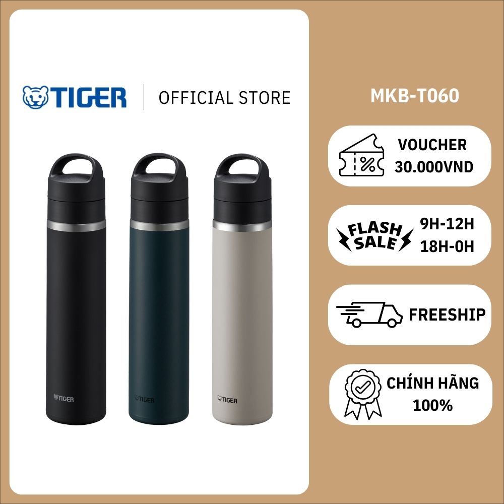 Bình Giữ Nhiệt Lưỡng Tính Tiger MKB-T060 (600ml)