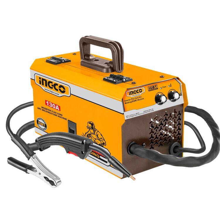 MÁY HÀN ĐIỆN TỬ MIG 130A (SỬ DỤNG DÂY HÀN CÓ THUỐC) INGCO ING-FC13012 - HÀNG CHÍNH HÃNG