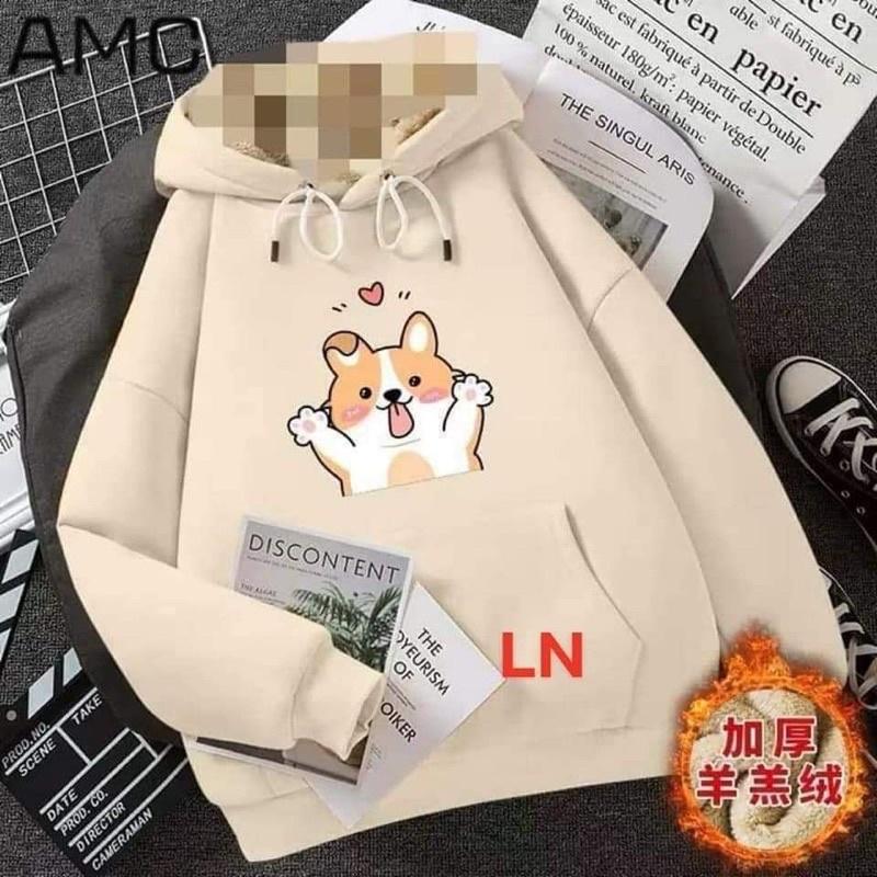 Áo hoodie cún dơ tay TH6
